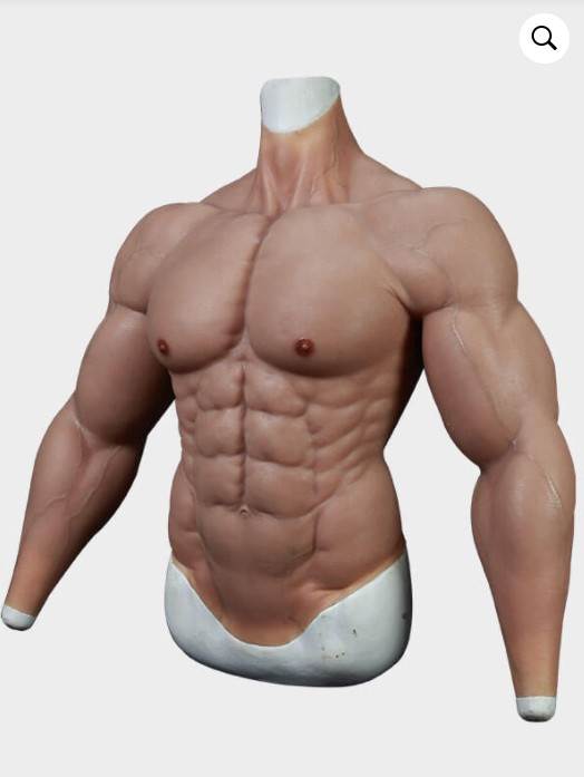 odelo sa misicima misici od silikona fotografije