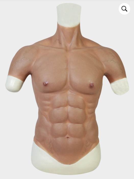 odelo sa misicima misici od silikona fotografije