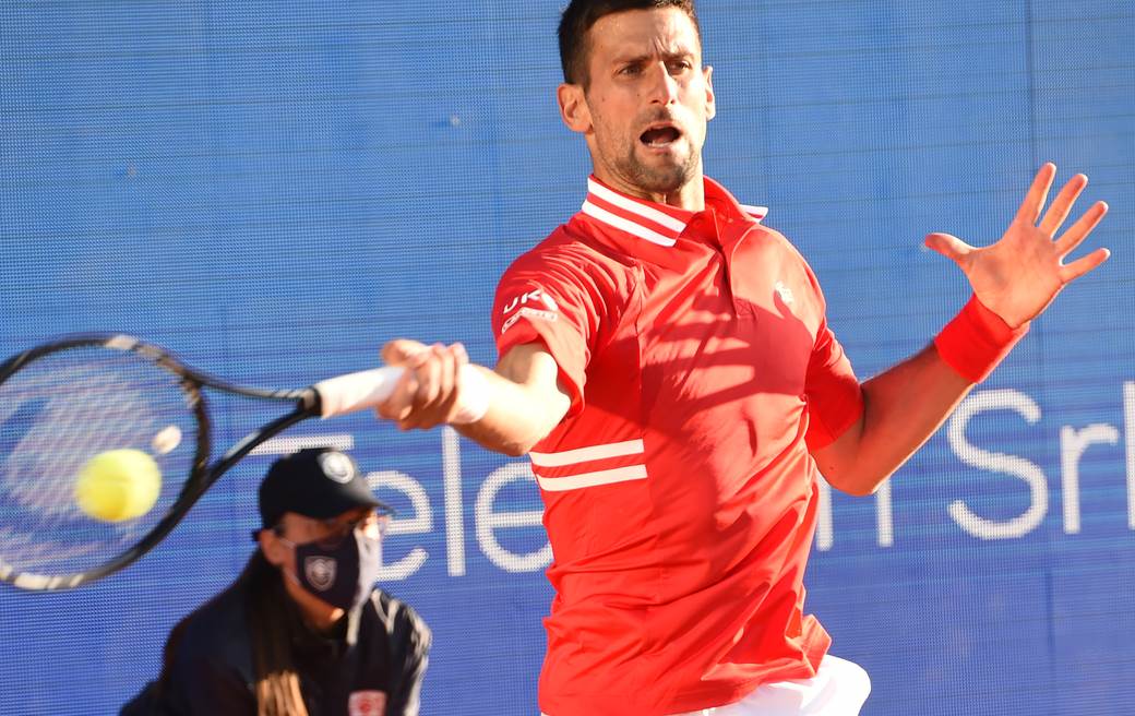 novak djokovic karacev izgubio beograd serbia open