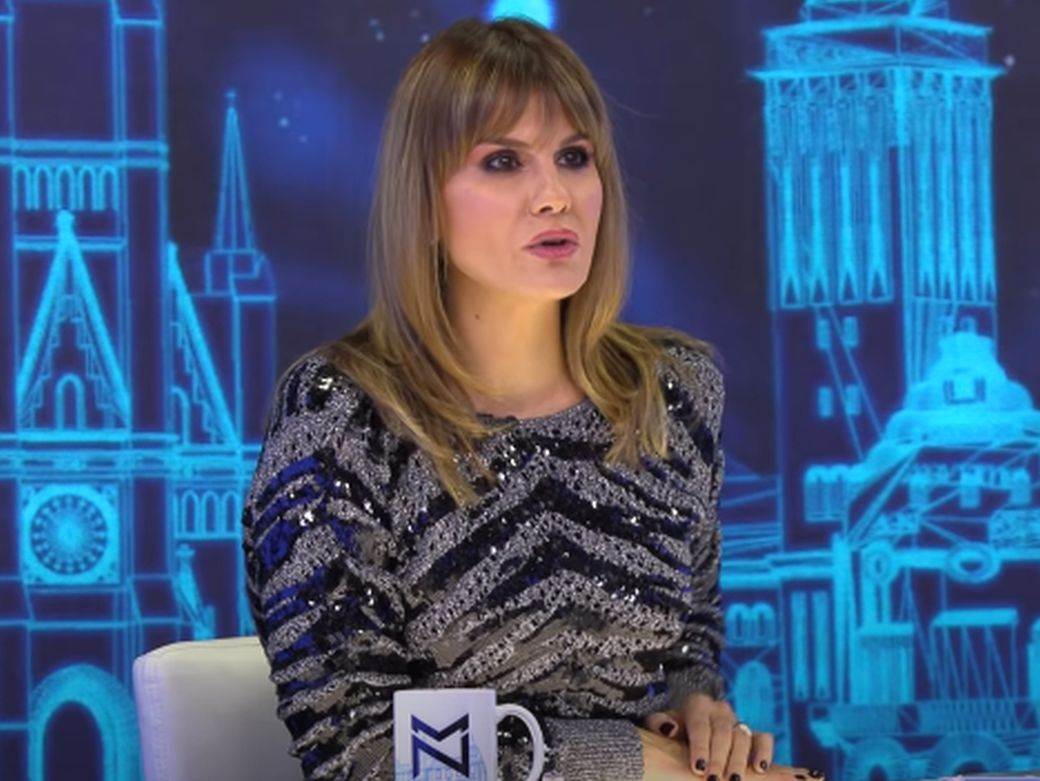 maja nikolic voditeljka pre i posle bez sminke frizura