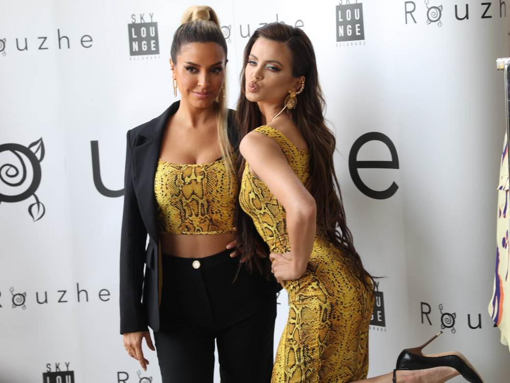 milica pavlovic bez brushaltera dekolte haljina biljana tipsarevic fotografije