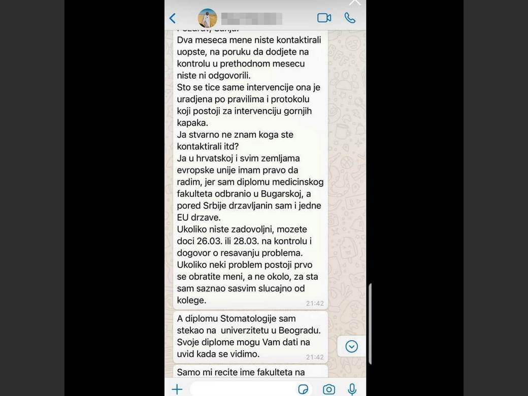 uhapsena olgica markanovic nadrilekarstvo ispovest zrtva