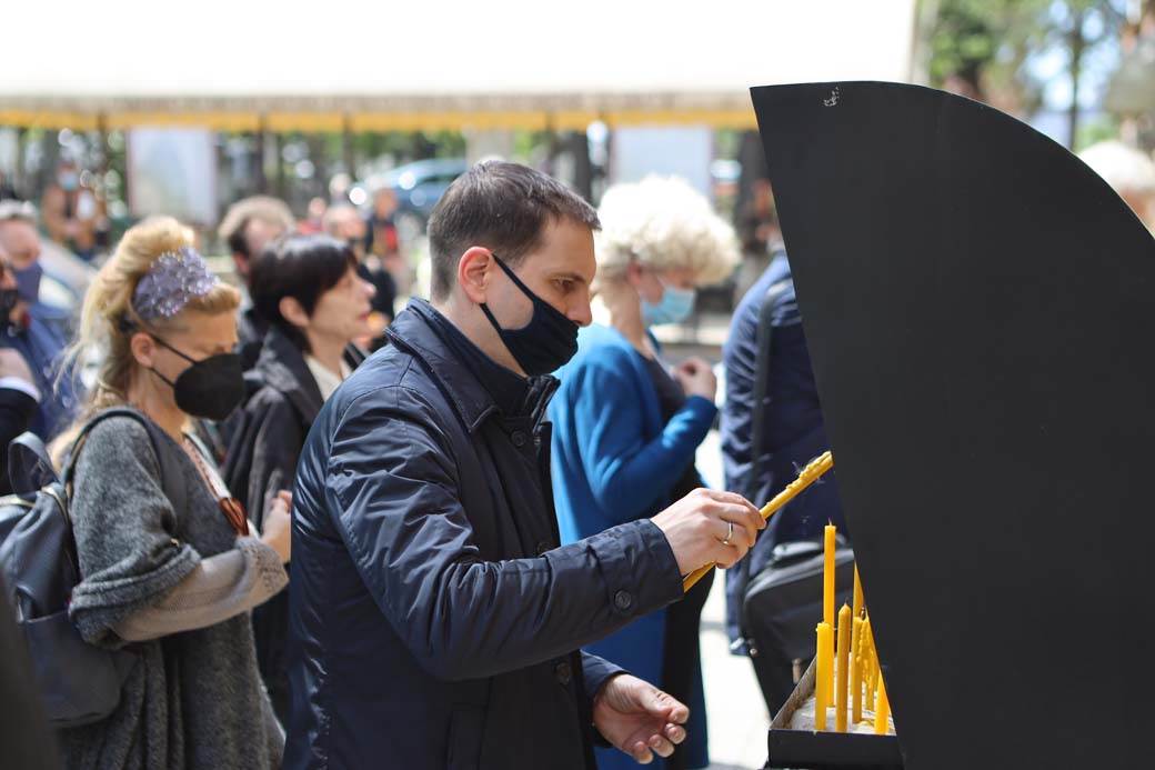 milos sobajic sahrana slikar novo groblje