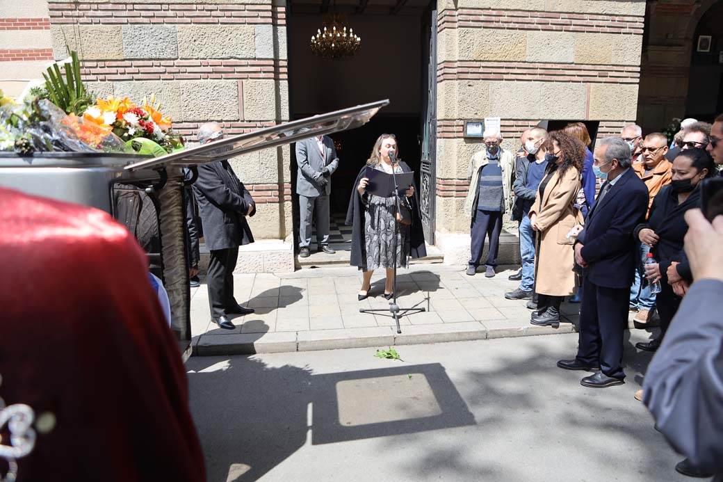 milos sobajic sahrana slikar novo groblje