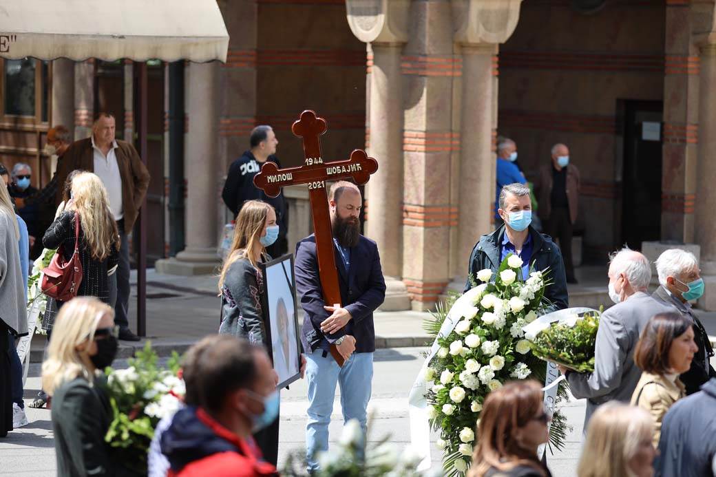 milos sobajic sahrana slikar novo groblje