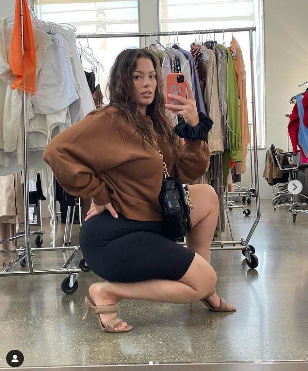 Plus sajz model Ešli Grejem smršala