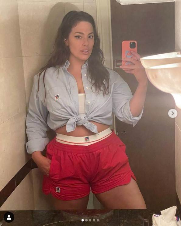 Plus sajz model Ešli Grejem smršala