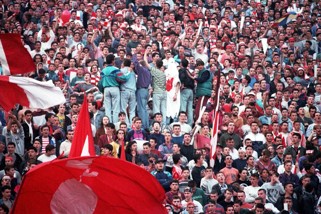 zvezda partizan 100 derbi djurdjevdan navijaci golovi video