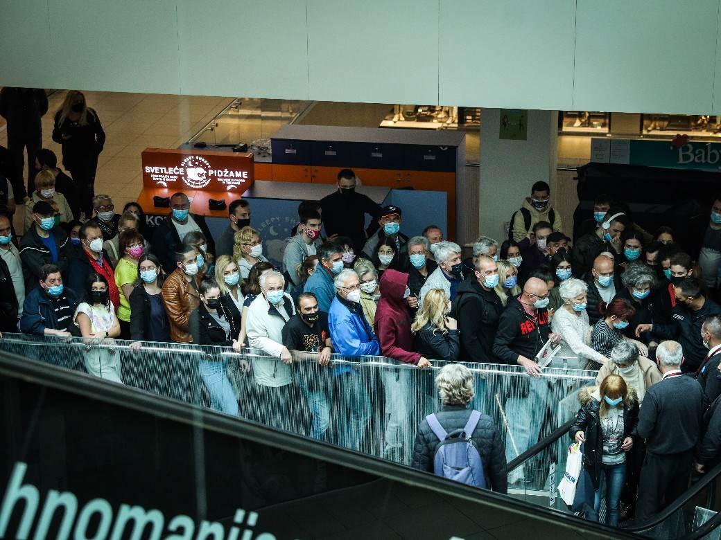 trzni centar usce vakcinacija poklon vaucer 5000 dinara