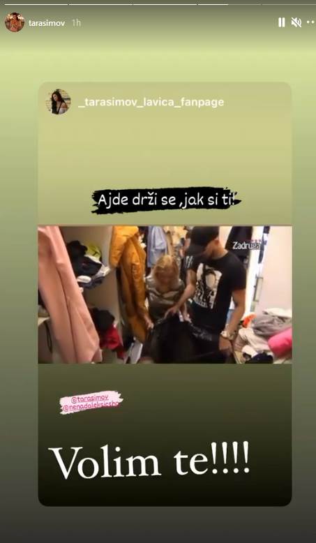 tara izbacena iz zadruge oglasila se na instagramu foto