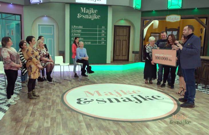 majke i snajke seka aleksic kulinarski sou 35 epizoda