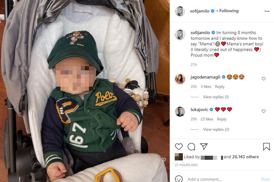 sofija milosevic dojenje mleko iz grudi slika predrasude