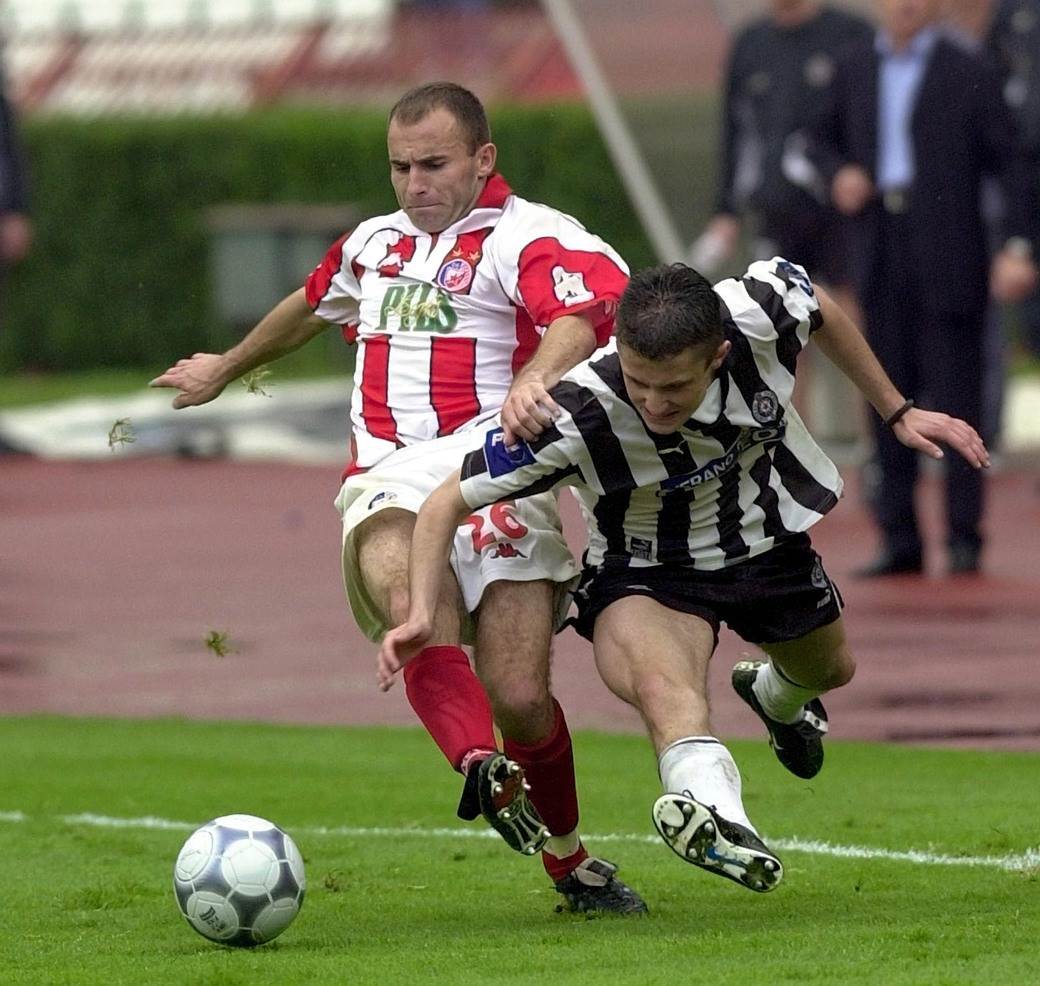 partizan sasa ilic gol crvena zvezda kup jugoslavije 2001 marakana 20 godina