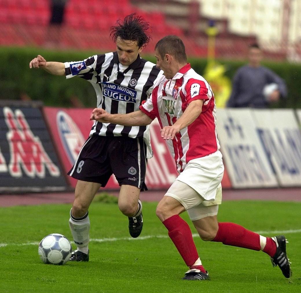 partizan sasa ilic gol crvena zvezda kup jugoslavije 2001 marakana 20 godina