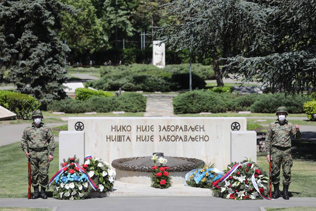 beograd dan pobede proslava vatromet video snimak