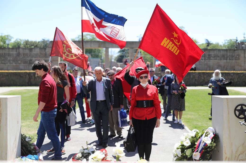 beograd dan pobede proslava vatromet video snimak