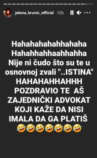 jelena krunic kristijan golubovic vredjanje zadruga 