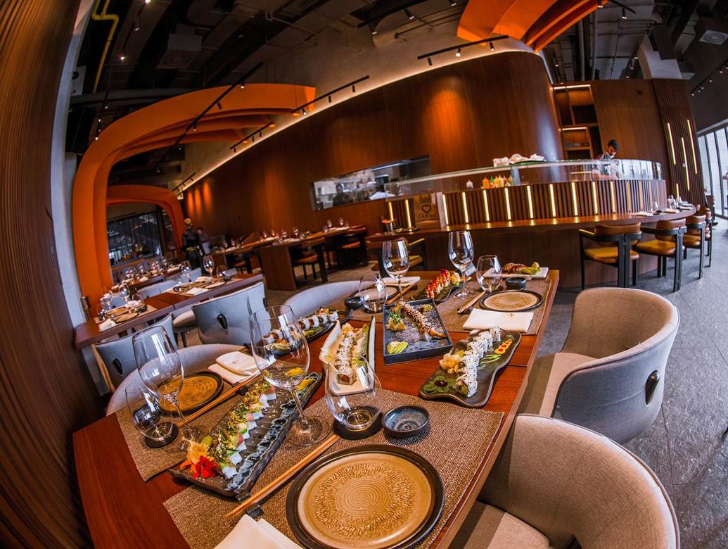 w sushi u trznom centru galerija