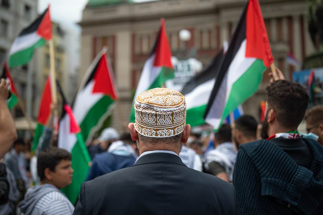 palestina izrael rat protest palestinaca beograda dijaspora