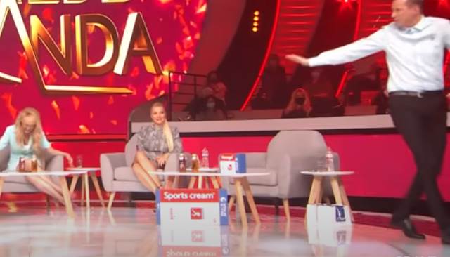 iva strljiv voditelj je iznervirao hteo da napusti studio video