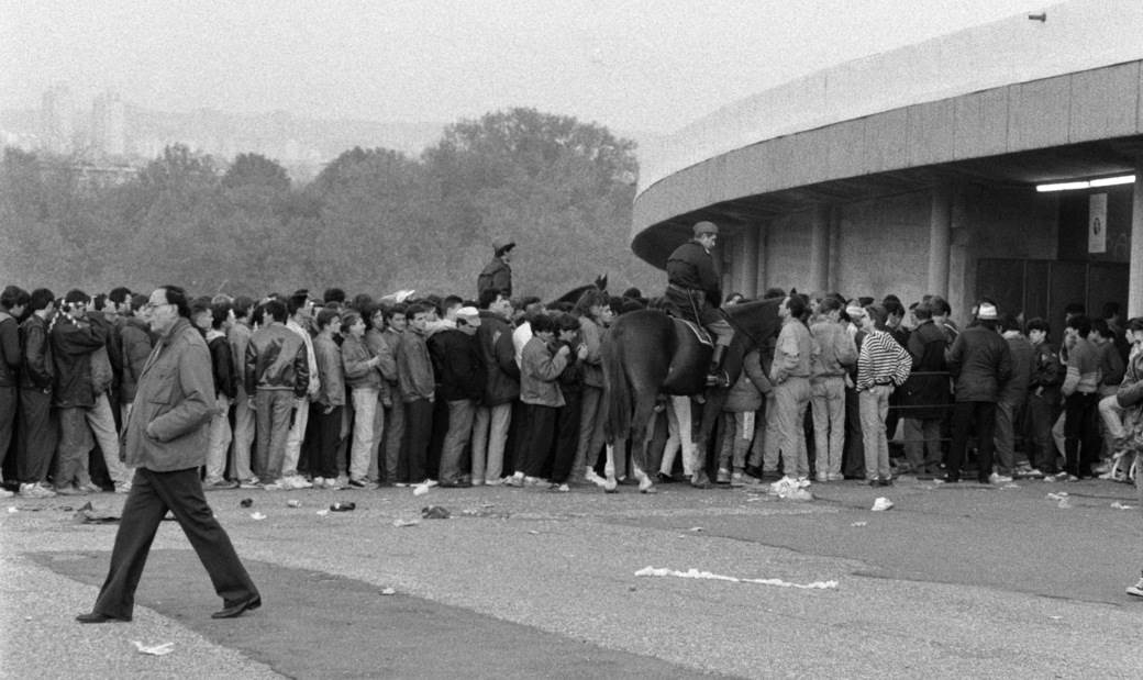 fk crvena zvezda izgubljen snimak glazgov rendzers 1991 rts nato bombardovanje