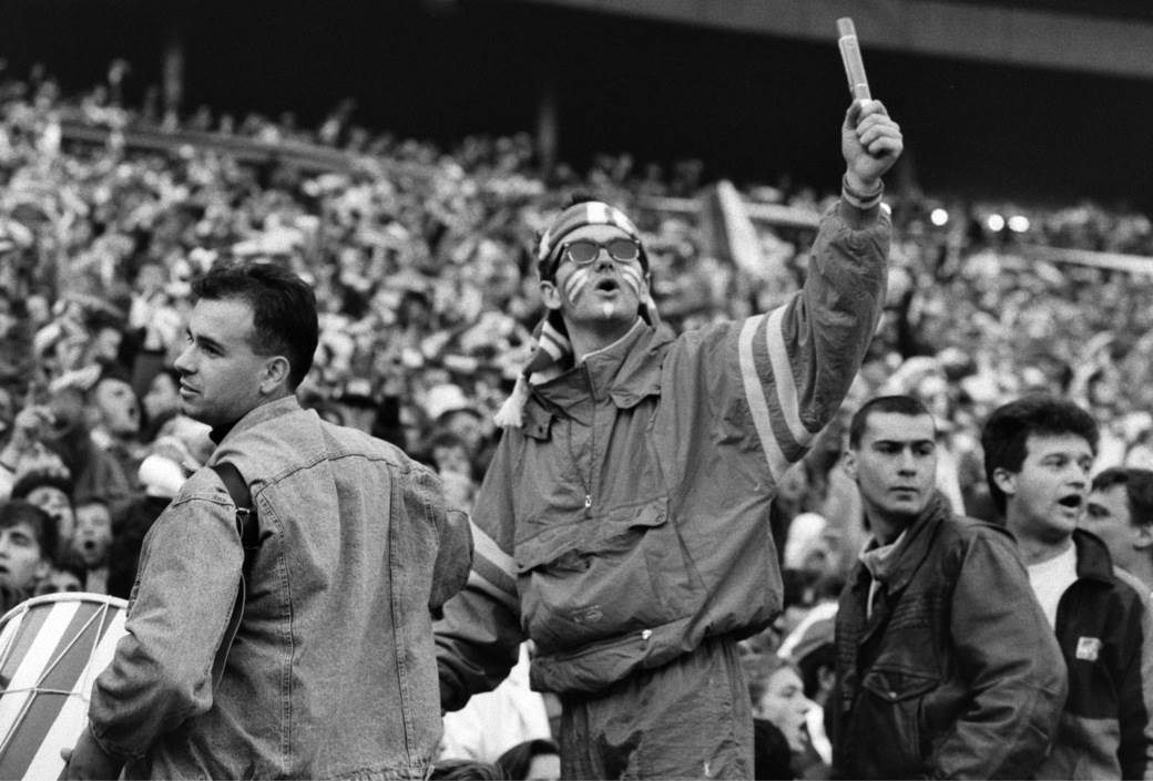 fk crvena zvezda izgubljen snimak glazgov rendzers 1991 rts nato bombardovanje