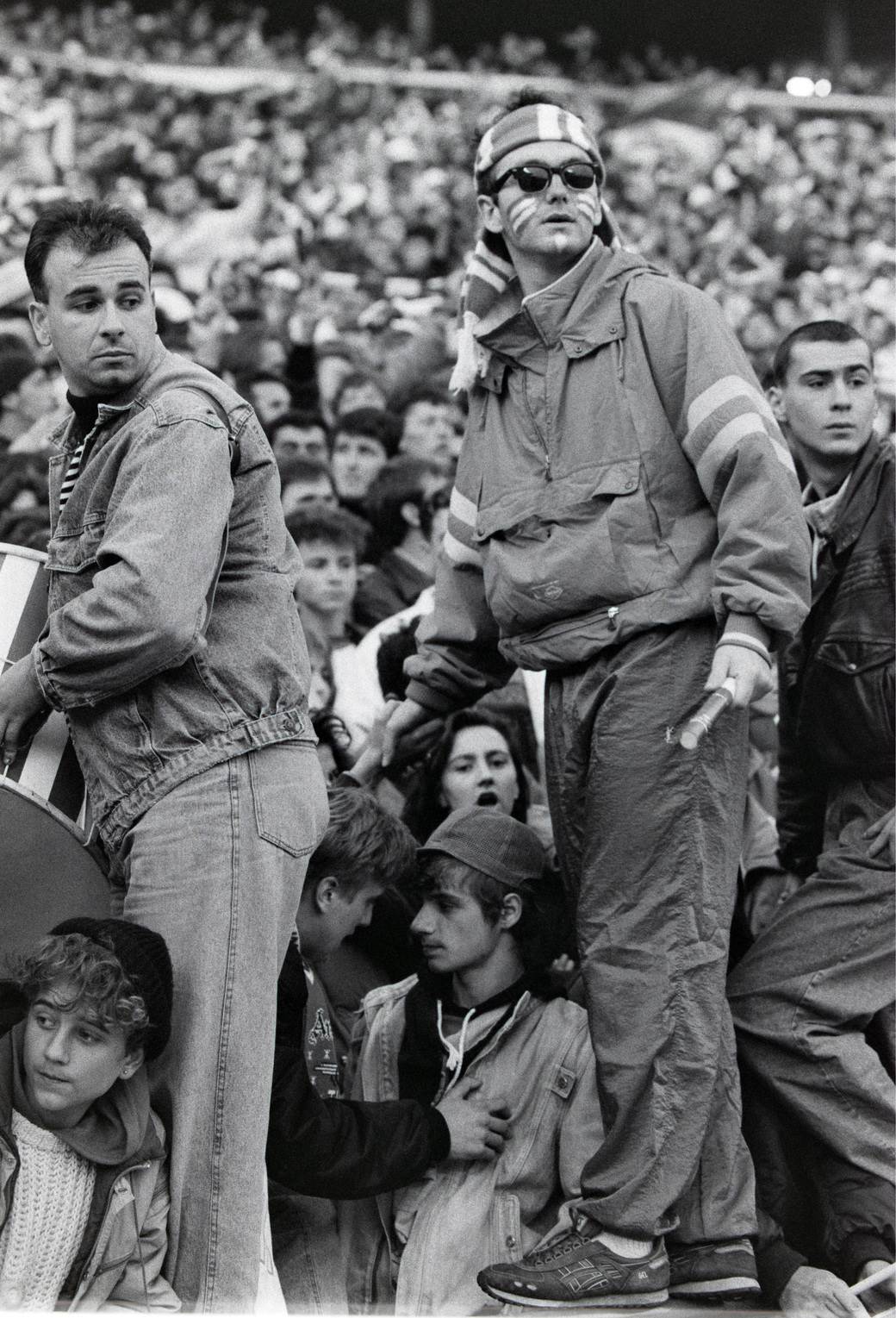 fk crvena zvezda izgubljen snimak glazgov rendzers 1991 rts nato bombardovanje