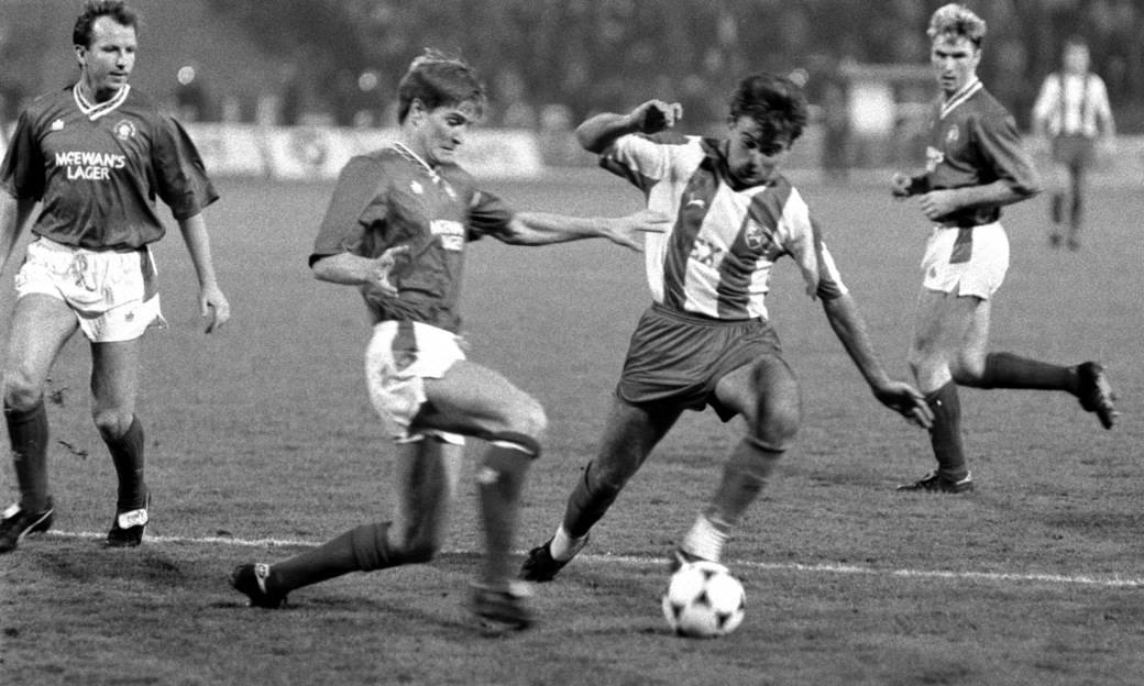 fk crvena zvezda izgubljen snimak glazgov rendzers 1991 rts nato bombardovanje