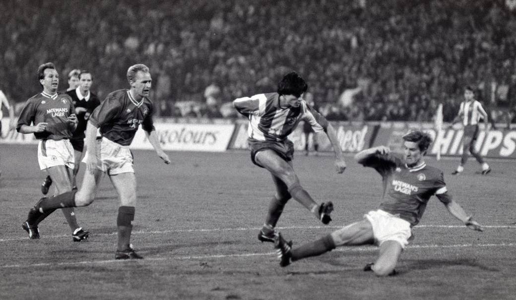 fk crvena zvezda izgubljen snimak glazgov rendzers 1991 rts nato bombardovanje