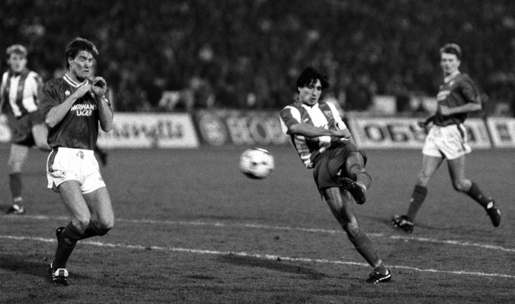 fk crvena zvezda izgubljen snimak glazgov rendzers 1991 rts nato bombardovanje