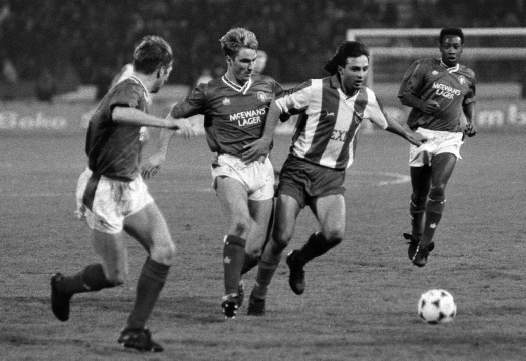 fk crvena zvezda izgubljen snimak glazgov rendzers 1991 rts nato bombardovanje