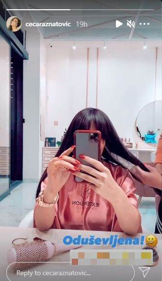 ceca raznatovic kosa nova frizura promena