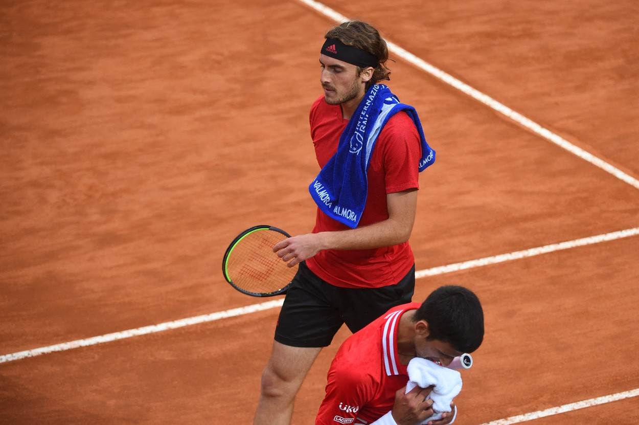 Novak Đoković posle meča protiv Cicipasa