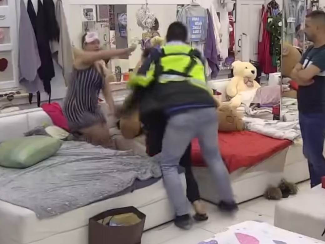 miljana kulic ermina pasovic sukob obezbedjenje zadruga