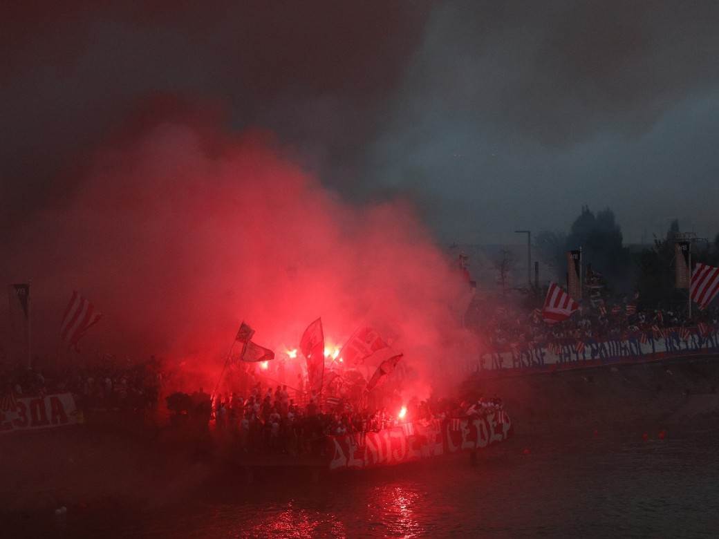 fk crvena zvezda proslava titule dejan stankovic bal na vodi foto galerija