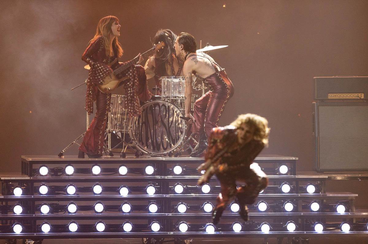 maneskin damiano david devojka eurosong evrovizija