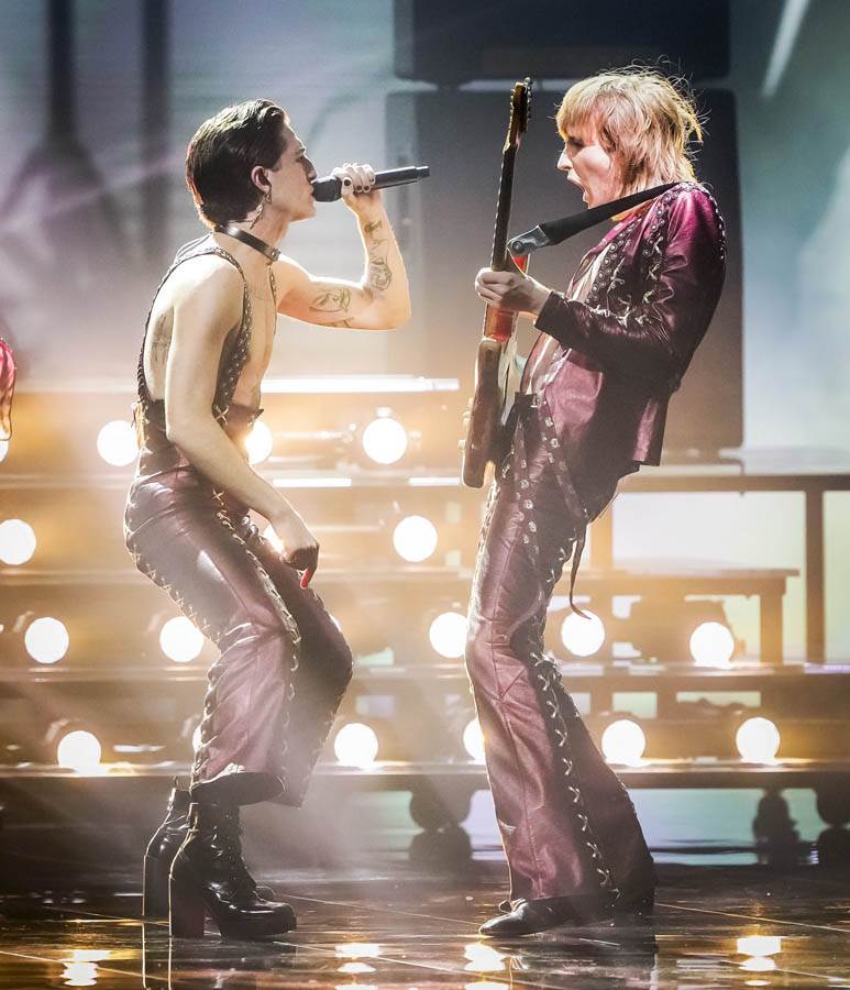 maneskin damiano david devojka eurosong evrovizija
