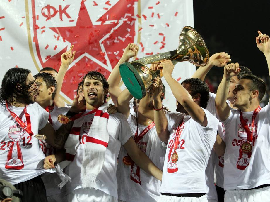 crvena zvezda poslednji trofej u kupu srbije 2012 godina