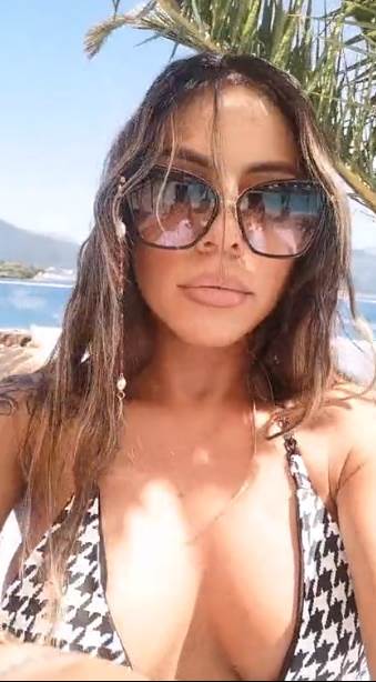 sandra afrika u kupacem foto