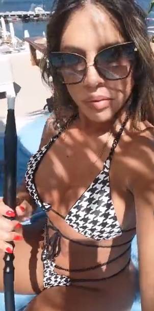 sandra afrika u kupacem foto