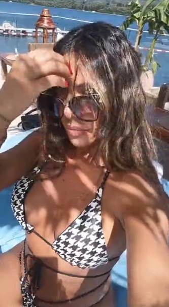 sandra afrika u kupacem foto