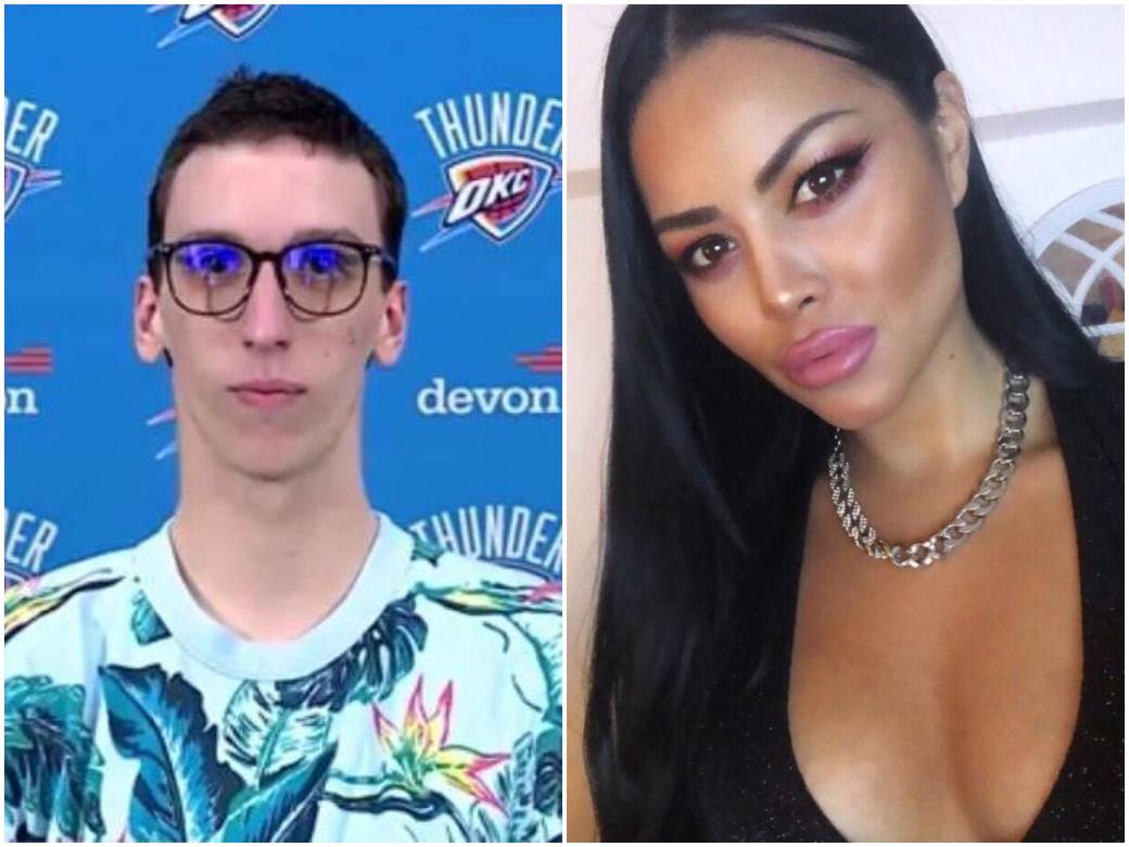 Aleksej Pokuševski i Janis Adetokumbo NBA Oklahoma